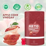OEM Custom Natural Apple Cider Vinegar Gummies  Vegan Keto-Friendly  No Artificial Additives Fruit-Flavored Soft Candies