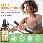 OEM Magnesium Glycinate Liquid Drops for Stress Relief Deeper Sleep Calm Fiber Vitamin Supplement for Adults Pregnant Women