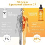 High Bioavailability Liposomal Vitamin C Liquid Drops - Immunity & Antioxidant Supplement for Adults | OEM & ODM Available