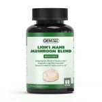 Private Label Organic Hericium Mushroom Extract Nootropics Brain Supplement Lions Mane Capsules Memory & Energy