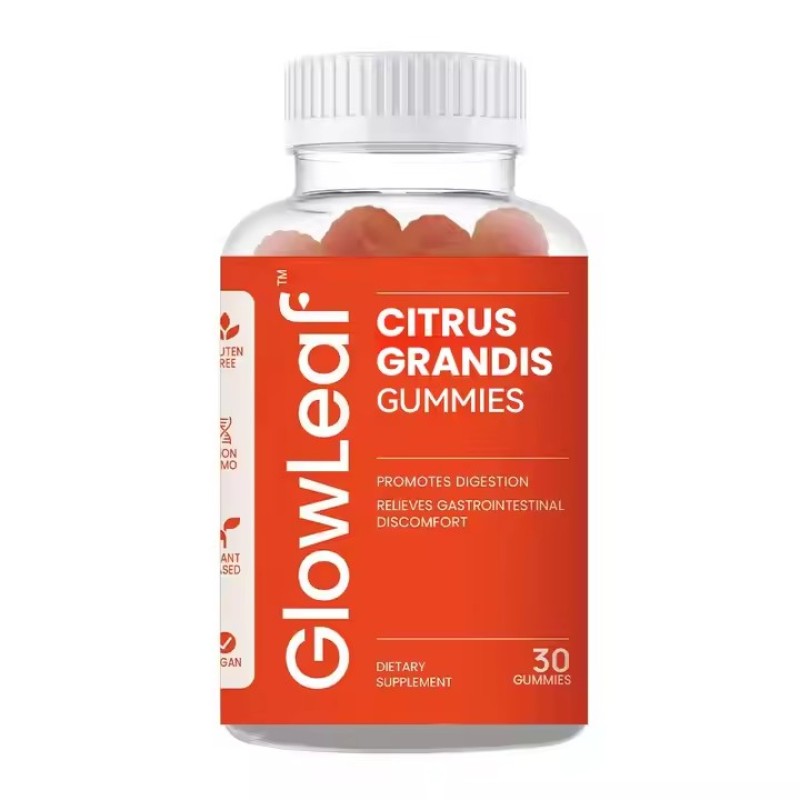 Customizable Logo/Packaging for Trendy Citrus Gummies Mixed Flavors Individually Wrapped Healthcare Supplement