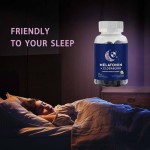 Private Label Melatonin Sleep Gummies With L-Theanine for Insomnia Relief and Deep Restful Sleep Support