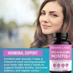 Fertility Myo Supplements Hormone Balance Myo-inositol Prenatal Vitamins for Women D-chiro Inositol Gummy Candy