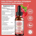 OEM Potassium Magnesium Liquid Drops Supplement Vitamin K2 Potassium Supplement