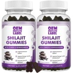 OEM Private Label Pure Himalayan Shilajit Gummies with Fulvic Acid Trace Minerals - Natural & Organic Health Supplement