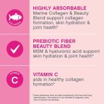 Ocean Collagen Hair Beauty Nail Collagen Powder with Vitamin c Drink Fast Absorption Skin Care Supplements
