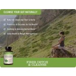 Colon Care Fiber Cleanse Capsules with Herbal Probiotics Digestive Enzymes for Healthy Elimination Digestion Loss Weight Detox