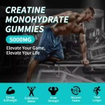 Pre Workout Healthcare Supplements Sports Nutrition Creatine Monohydrate Gummies Improve Physical Endurance
