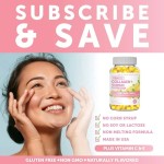OEM Biotin 10000mcg Collagen Gummies with Vitamin C for Skin Whitening and Hair Growth Sugar-Free Supplement