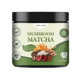 Organic Lion's Mane Instant Coffee Extract Powder Health Herbal Black Sugar-Free Concentration Boost Vitamins for Adults