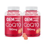 Premium CoQ10 Gummies for Heart Health & Energy Support High Absorption Orange Flavored Vitamins for Adults