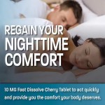Drug Free Sleep Supplement Melatonin 5mg Dual Spectrum Tablets Promote Relaxation and Sleep Health