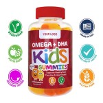 100% Pure Organic Children's Multi-Vitamin DHA Omega 3 6 9 Supporting Brain, Joints, Heart, Eyes, and Immune System