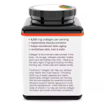 Hydrolyzed Collagen + Vitamin C Capsules -High Potency, Boosts Skin Elasticity & Hair Health