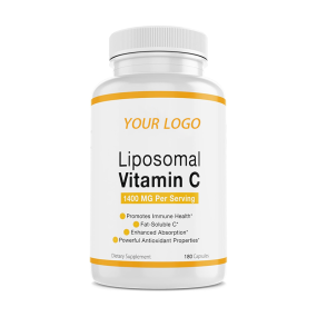 Adult Liposomal Vitamin C Supplements - Immune-Boosting Herbal Dietary Capsules for Wellness