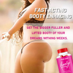 Private Label Organic Butt Enhancement Gummies with 9 Herbal Extracts - Vegan Booty Booster for Women's Curves Lift