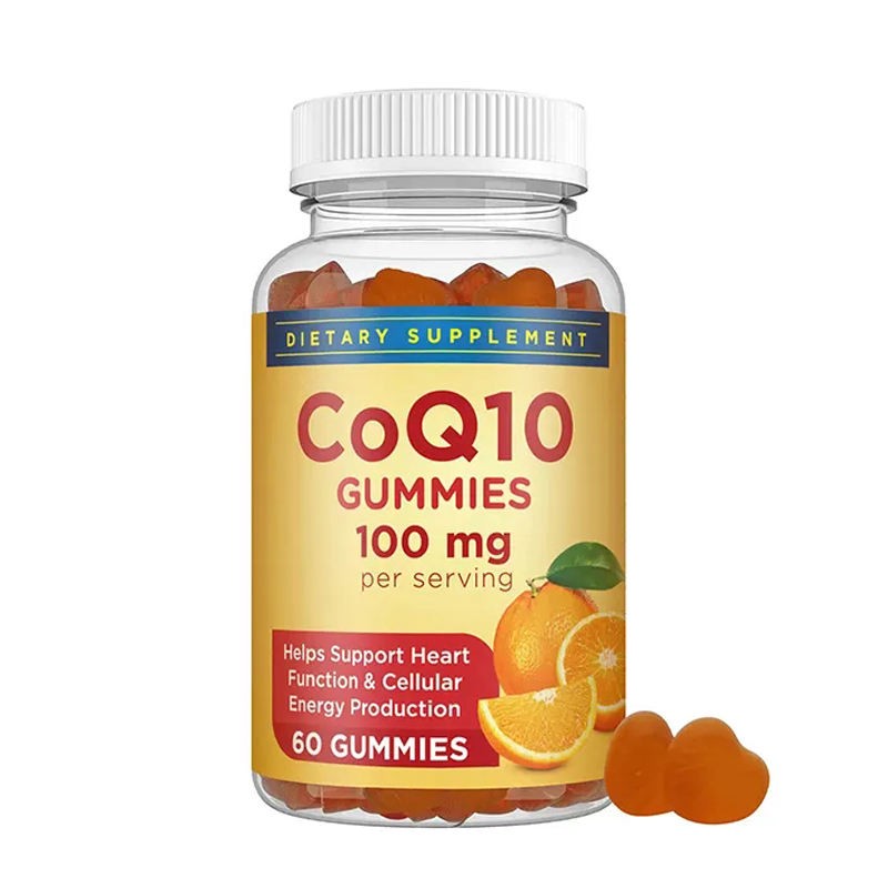 OEM Custom Logo CoQ10 Gummies - Ubiquinol Coenzyme Q10 for Heart Health & Energy Boost