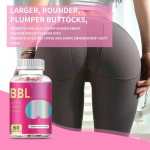 Natural Fenugreek Motherwort Dong Quai Butt Enhancement Gummies for Women Hip Lifting Firming Plumping Supplement