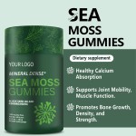 Wholesale Organic Sea Moss and Black Seed Oil Gummies - Energy Boosting, Rich in Minerals, Private Label Available