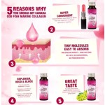 Three-in-one,Oral Collagen Liquid for Women,Rejuvenates Skin Elasticity and Moisturizing Power