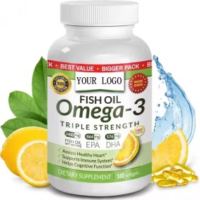 Adult Omega-3 Fish Oil Softgels with EPA and DHA Immune & Skin Health Supplement Beauty Product Effectiveness
