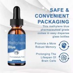 Drops - 1% Concentration with Vitamin C, Supports Brain Health & Memory, Antioxidant Formula