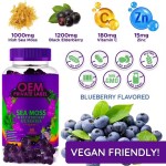 Organic Body Enhancing Vitamin Seaweed Immune and Digestive Supplement Adult Detox Skin Health Herbal Extract