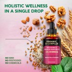 Organic B-Complex Liquid Drops (8-in-1 Formula) - Energy & Nerve Support for Daily Vitality