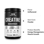 Premium 5000mg Creatine Monohydrate Powder for Rapid Muscle Growth Strength Enhancement Fast Recovery-for Sports Nutrition