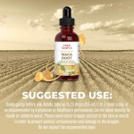 Maca Root Oral Liquid Drops Natural Supplement for Women Men Supports Hormone Balance Mood Energy Fitness Antioxidant
