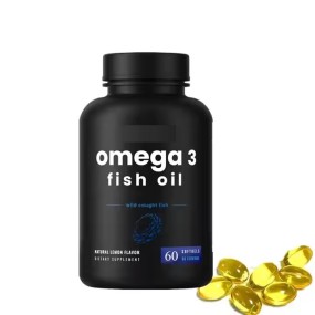Halal Deep Sea Fish Oil Supplements Soft Capsule Omega 3 Fish Oil Capsules Enhancement of Immunity