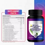 Beets Olive Leaf Garlic Moringa Nattokinase Red Rice Yeast Turmeric Herbal Extract Capsules Supplement Omega 3