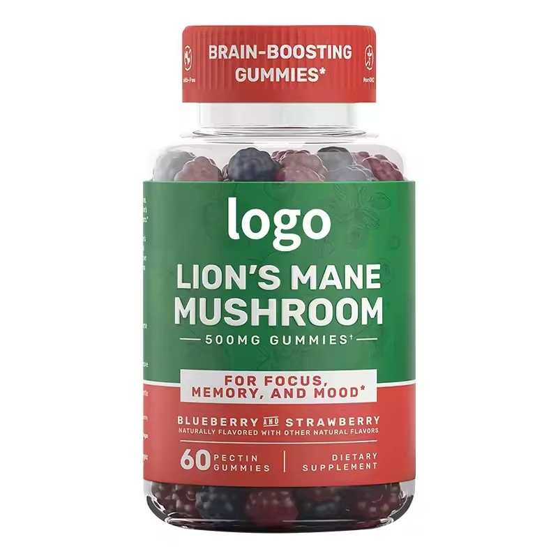 OEM Private Label Brain Supplement Mushroom Complex Gummies