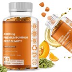 OEM Private Label Pumpkin Seed Gummies Hair Growth Bladder Urinary Tract Support Young Skin Supplement Pumpkin Seed Gummies
