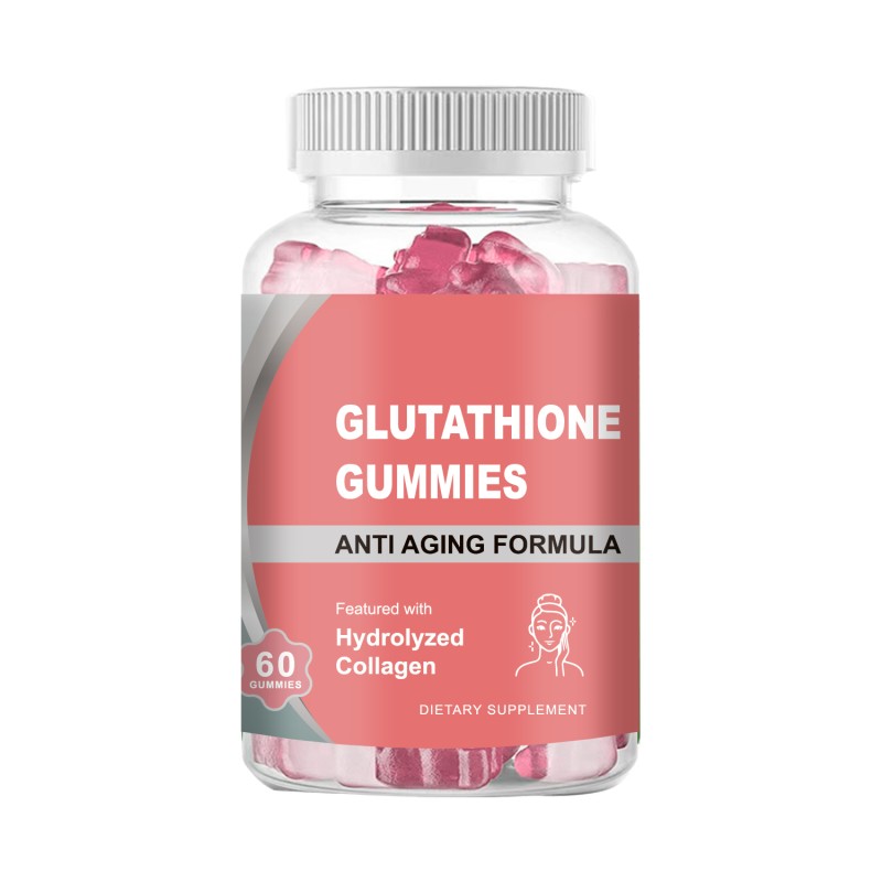 OEM Collagen Biotin Gummies with Vitamin C - Low Sugar Herbal Supplements ForWomen's Anti-Aging & Whitening