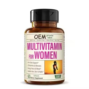 OEM Factory Private Label Multivitamin Supplements Multivitamin Mineral Tablets/Multivitamin Capsules for Women and Men