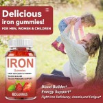 Vegan Iron Gummies with Vitamin C - OEM Supplement for Optimal Health