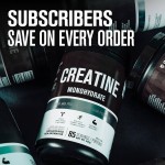 Creatine Monohydrate Powder Vegetarian Muscle Mass and Strength Support Exercise Vitamin Type