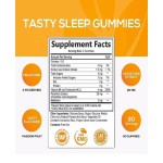 OEM Melatonin Gummy Bear Sleep Supplement Hot-Selling Vegetarian Food Vitamins for Teenagers Not for Newborns