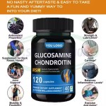 MSM Tablets for Health Support Joint Bone Collagen Glucosamine Chondroitin TK Supplements for Adults for Pregnant Women Halal