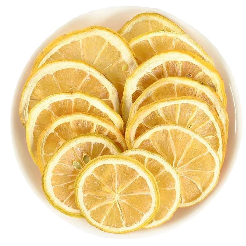 China Premium Quality Dried Lemon Slices 100% Natural and Pured Rich in Vitamin C Sweet Taste FD Drying Process Sales