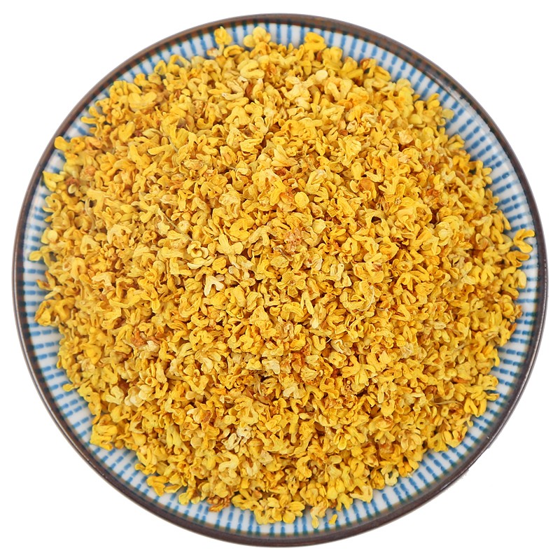 Guangxi Guilin Flavor Sulfur-Free Microwave Dehydrated Freeze-Dried Golden Osmanthus Blooming Tea for Wholesale