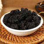 Organic Sun-Dried Mulberries Sweet Taste Bulk Black Mulberries Food Processing Factory Sale Preserved with FD Process Wholesale