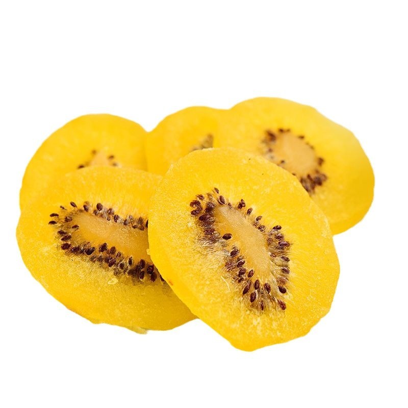 Top Sales Natural Dried Yellow Kiwi Fruit Slices Snack Wonderful Preserved Whole Patterns with Sweet and Sour Taste Great Bulk