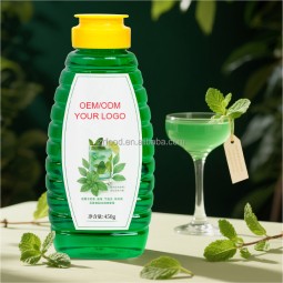 Mint Flavor Sugar Syrup for Fruit Tea Bubble Tea Syrup Dessert