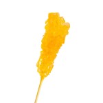 Multicolor Vegan Sugar Sticks Hard Rock Candy Individually Wrapped in Cafe Fruity Flavor Bulk Supply