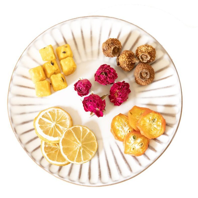 Free Shipping Wholesale Freeze-Dried Fruit Loose Tea Health Tea Bulk Boxes Cup Sachets Bottle Packaging Variety Styles Fruit Tea