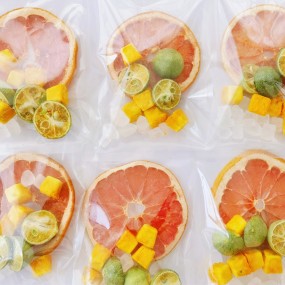 Wholesale Supply Assorted Flower Fruit Grapefruit Green Lime Passion Fruit Tea Mixed Fruits Tea