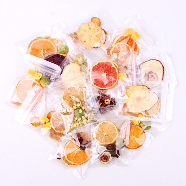 Wholesale Supply of Handmade Natural Mixed Fruit Tea Cubes Dried Fruits and Flowers Infused with Sugar
