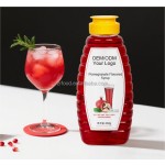 Support Customized Good Quality Pomegranate Flavored Syrup Burnt Sugar Syrup for Fruit Tea Bubble Tea Syrup Dessert